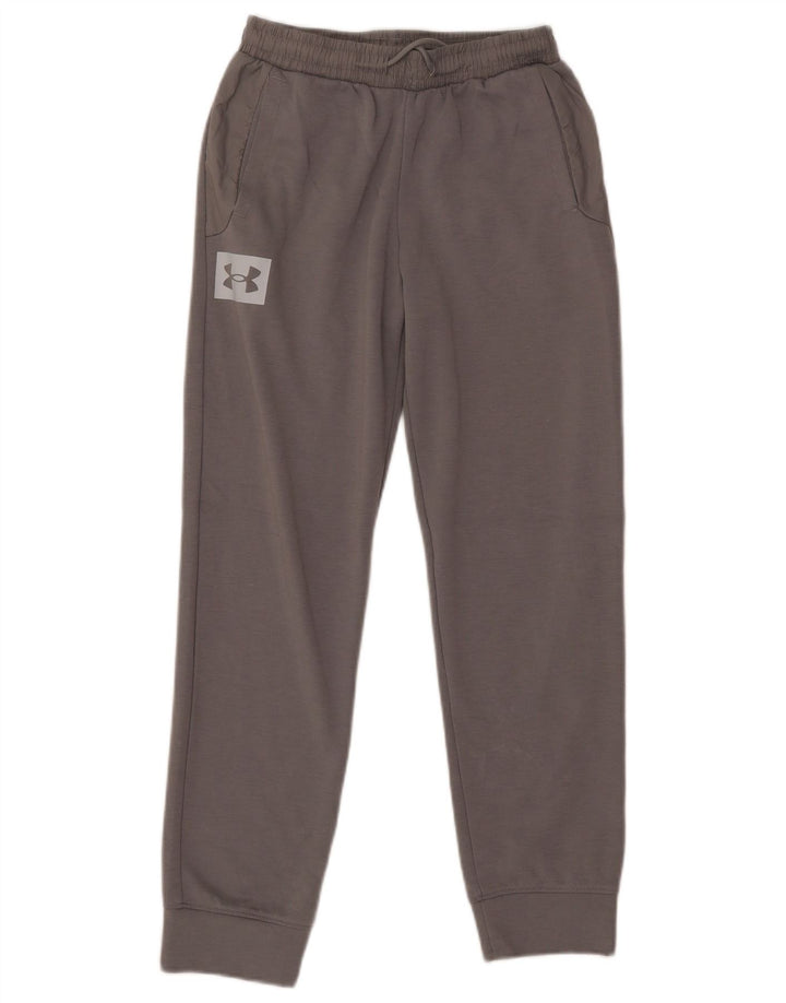 Under Armour Boys Tracksuit Trousers Joggers 11-12 Years Large Grey