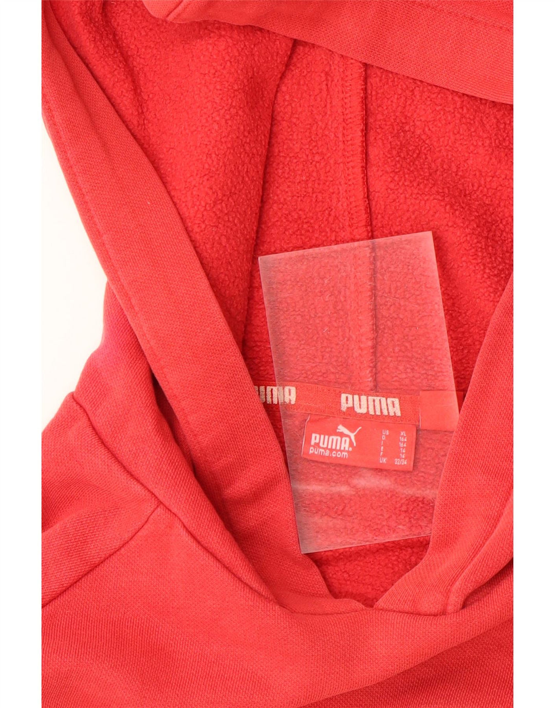 PUMA Boys Graphic Hoodie Jumper 13-14 Years Red