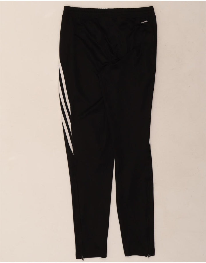 Adidas Mens Climalite Tracksuit Trousers Small Black Polyester