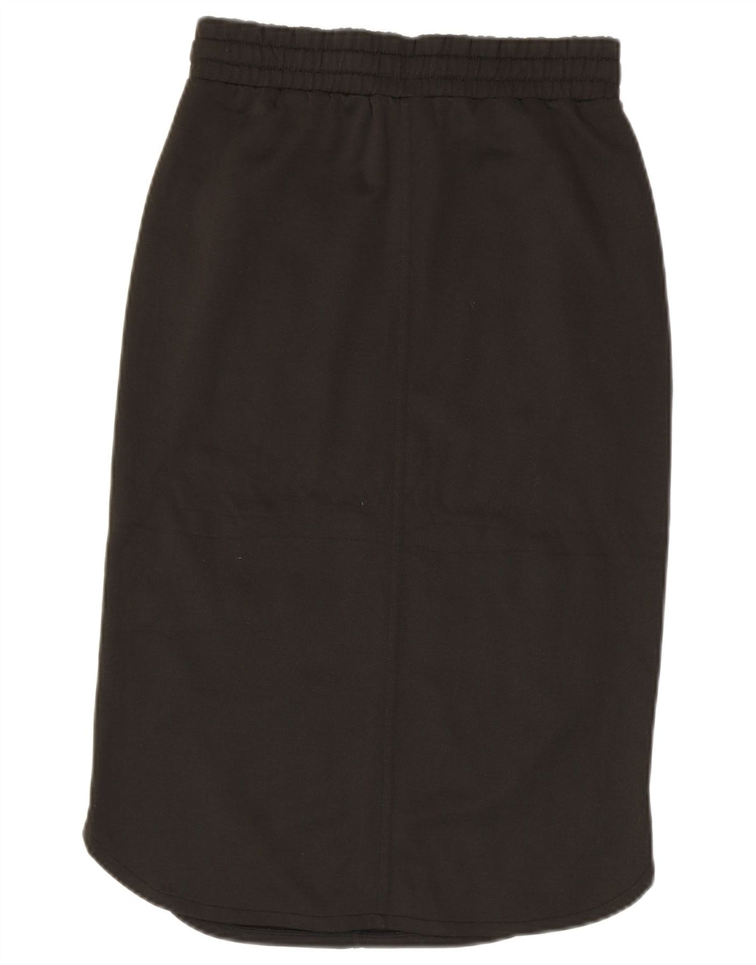 BENETTON Womens Midi Skirt Small W27  Khaki Polyester