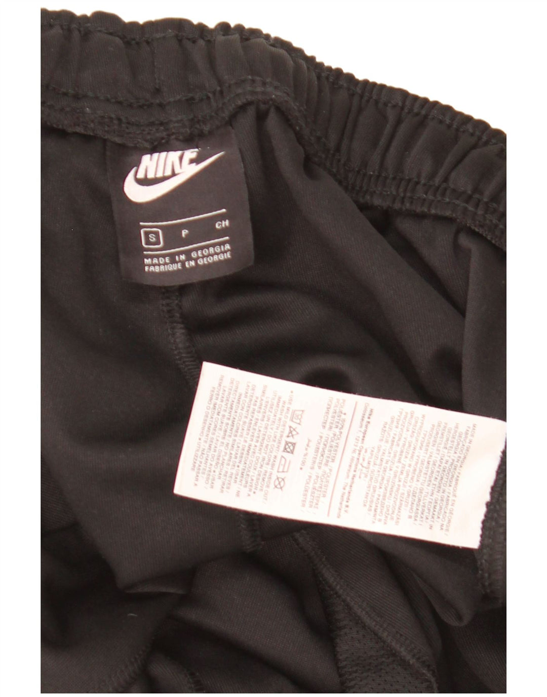 Nike Mens Tracksuit Trousers Joggers Small  Black Polyester