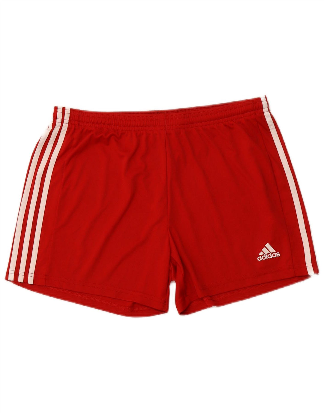 ADIDAS Womens Aeroready Sport Shorts UK 16/18 Large Red Polyester