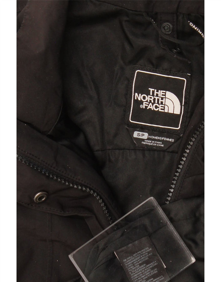 THE NORTH FACE Womens Windbreaker Coat UK 10 Small Black Polyester