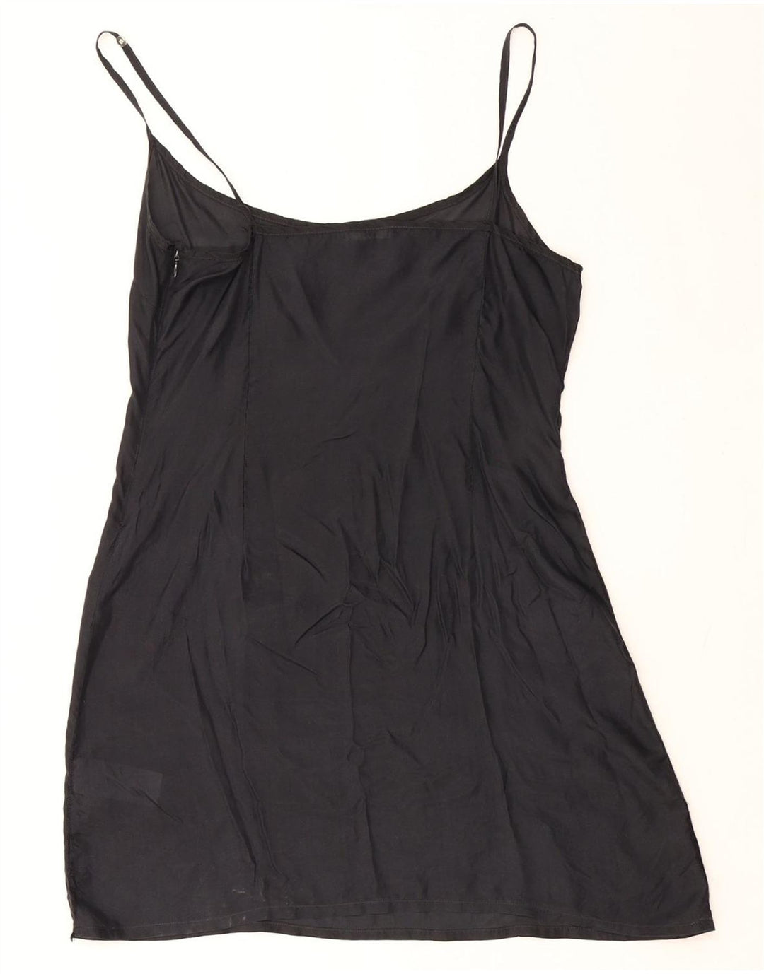 HOSS INTROPIA Womens See Through Slip Dress UK 12 Medium Black Polyamide Vintage Hoss Intropia and Second-Hand Hoss Intropia from Messina Hembry 