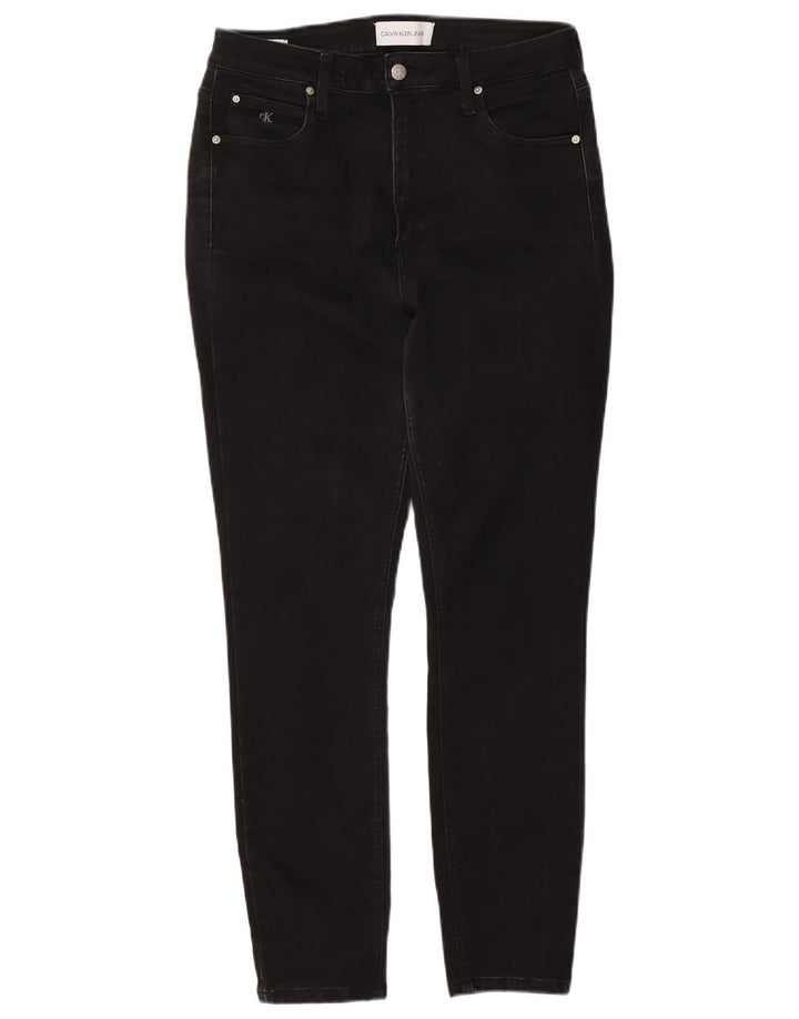 Calvin Klein Womens Skinny Jeans W32 L30 Black