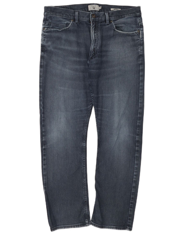 Marks & Spencer Mens Slim Jeans W36 L31 Blue Cotton