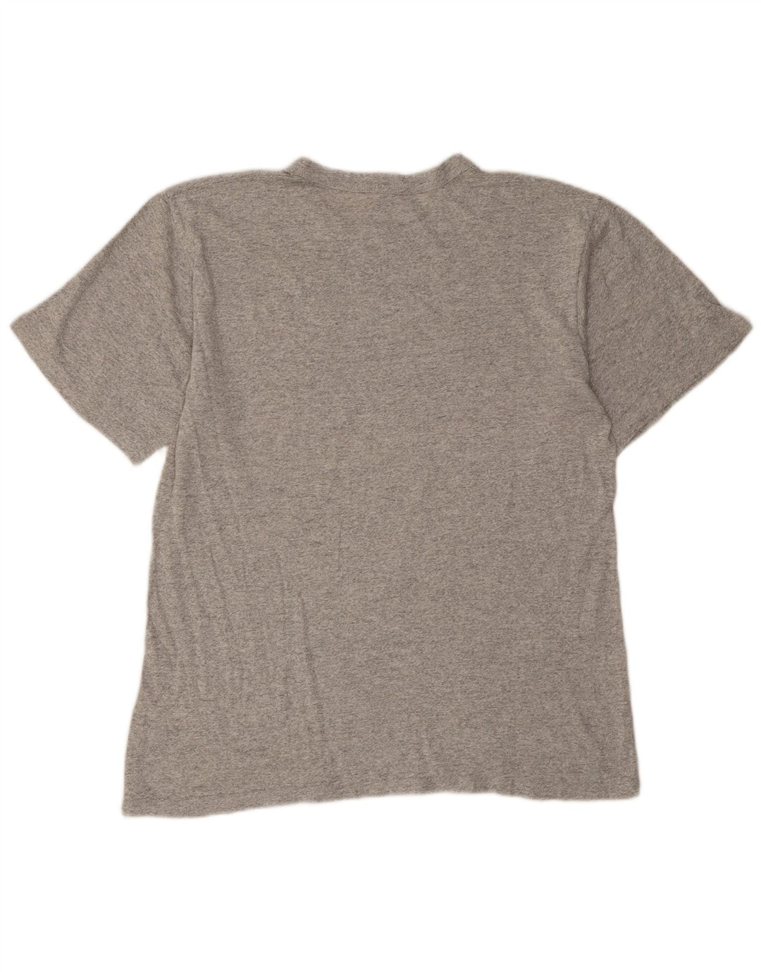 Champion Mens Graphic T-Shirt Top Large Grey Flecked