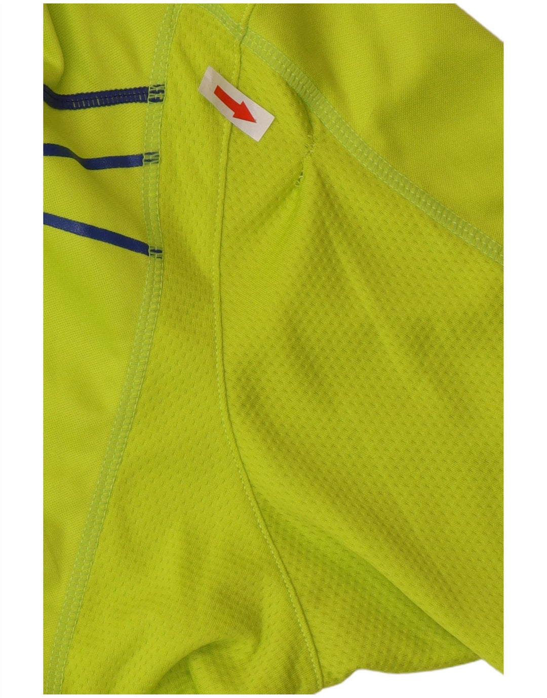 Maui Maui Mens T-Shirt Top XL Green Striped Polyester