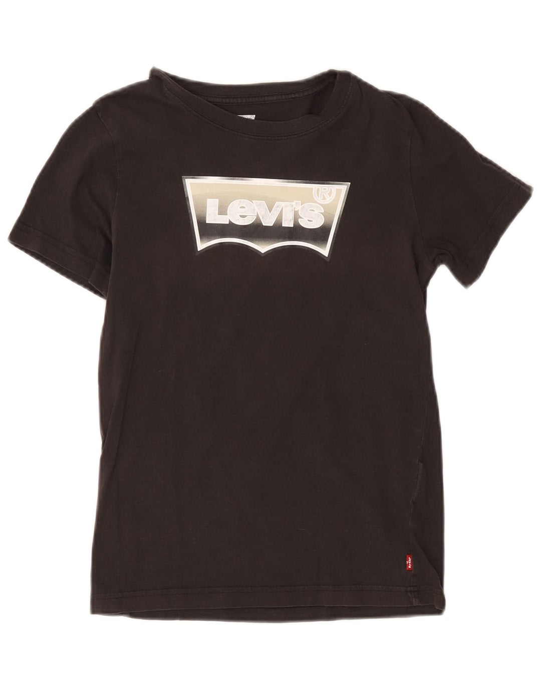 Levi's Boys Graphic T-Shirt Top 11-12 Years Black Cotton