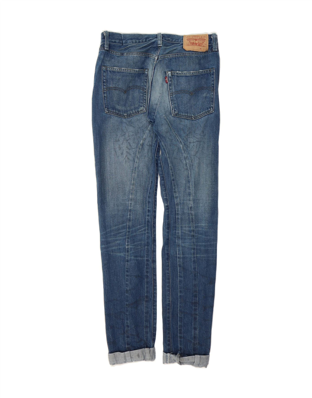 LEVI'S Mens Slim Jeans W28 L32 Blue Cotton Vintage Levi's and Second-Hand Levi's from Messina Hembry 