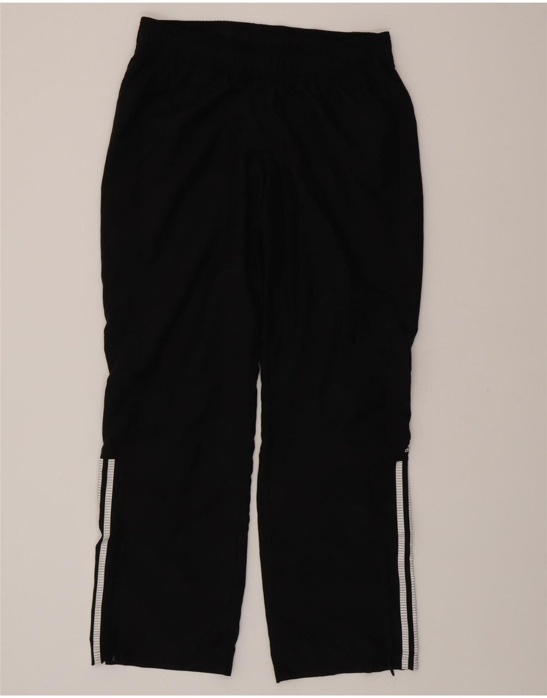 ADIDAS Womens Climalite Tracksuit Trousers UK 12/14 Medium Black Polyester
