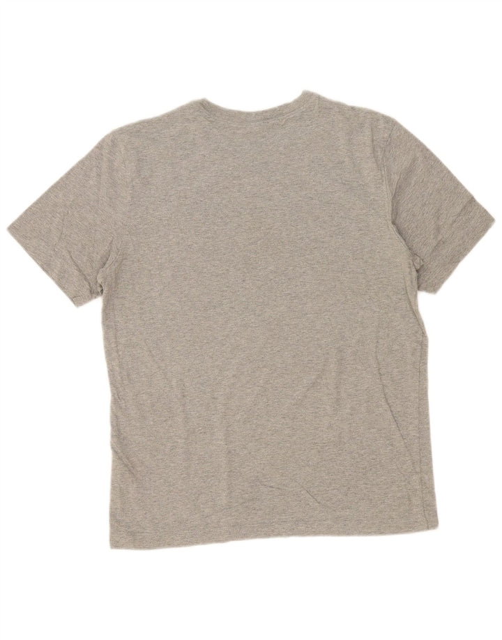 Nike Mens The Tee T-Shirt Top Medium Grey Cotton