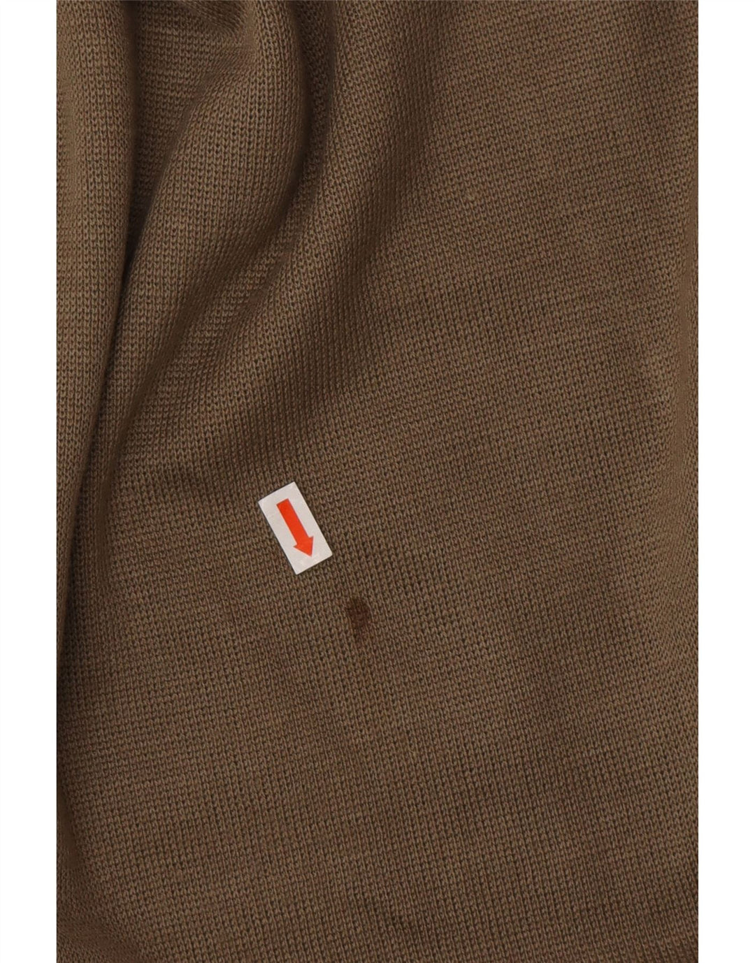 VINTAGE Mens Loose Fit Cardigan Sweater Large Green Striped Polyamide