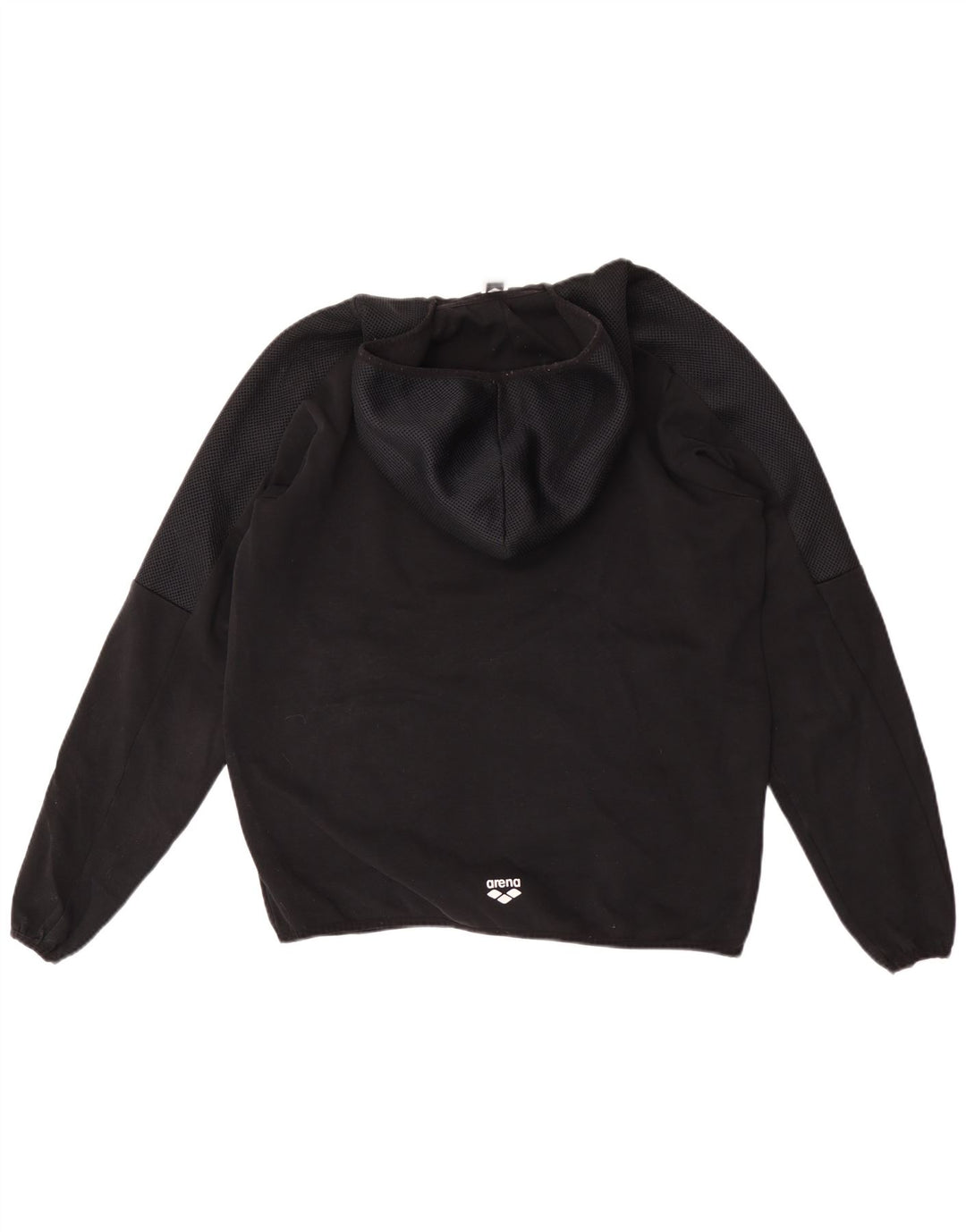 Arena Mens Hoodie Jumper Medium Black