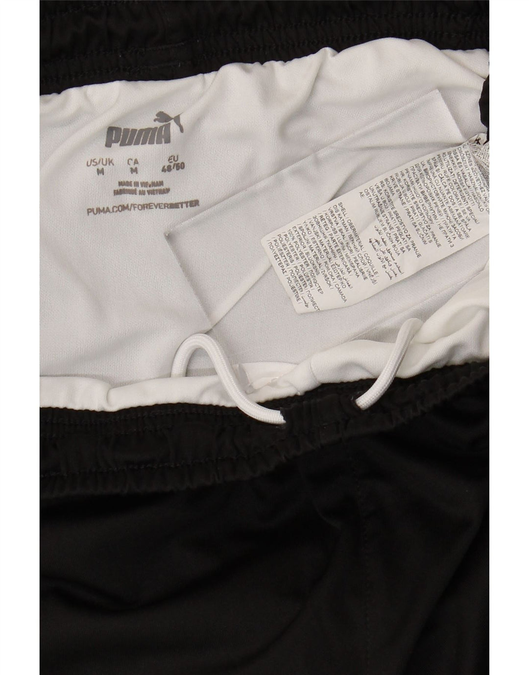 Puma Mens Sport Shorts Medium  Black Polyester