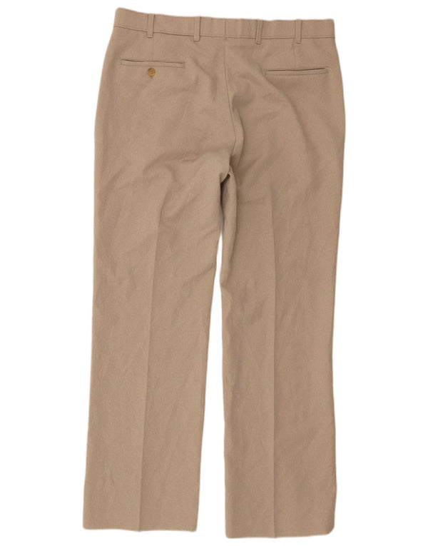 Levi's Mens Action Slacks Straight Casual Trousers W36 L30 Beige