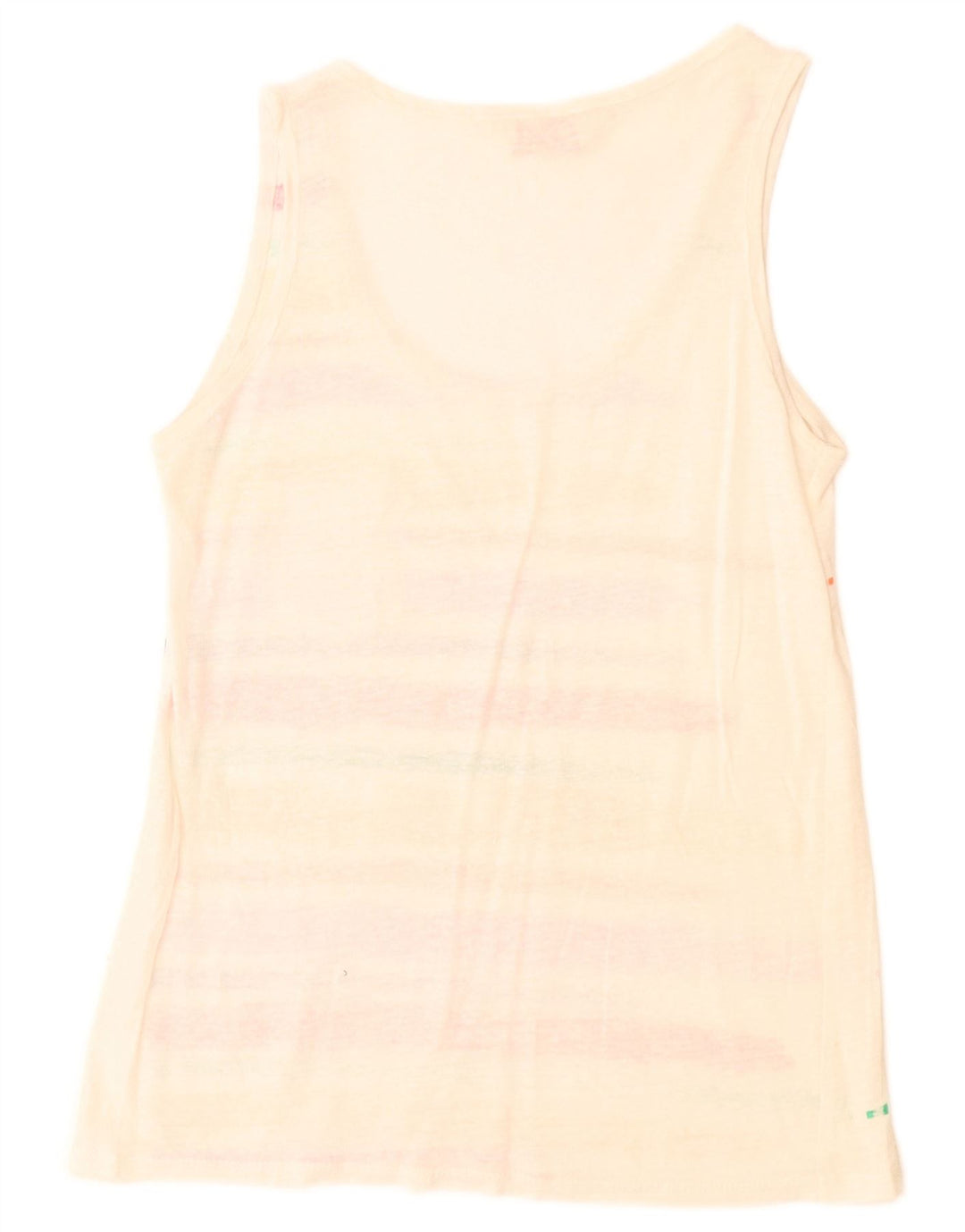 Zara Womens Vest Top UK 12 Medium Multicoloured Striped