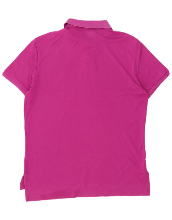 Polo Ralph Lauren Mens Polo Shirt Large Purple Cotton