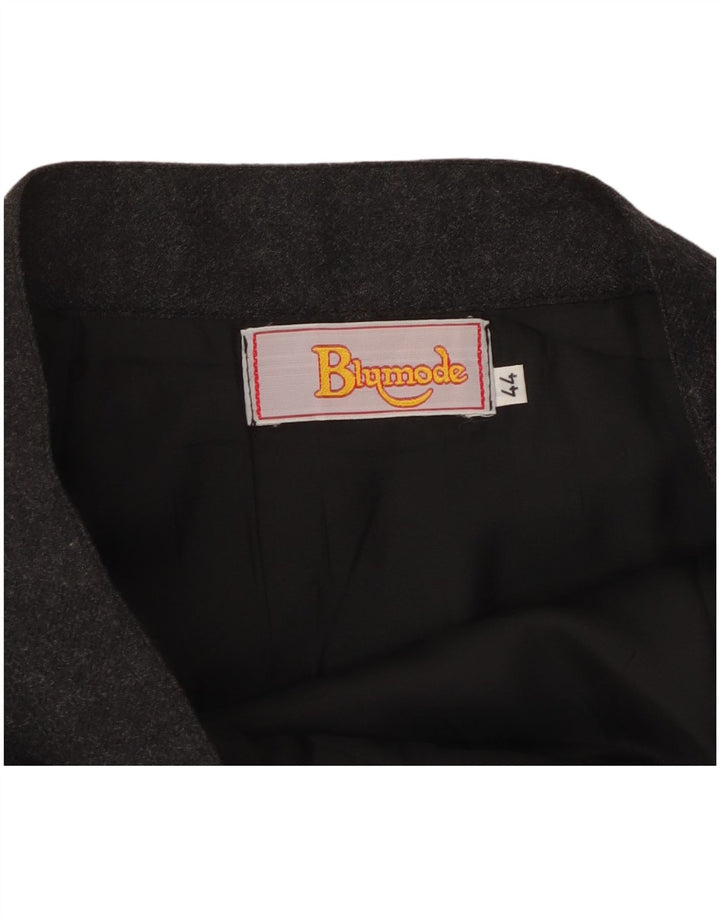 BLUMODE Womens Pencil Skirt IT 44 Medium W28 Grey Colourblock