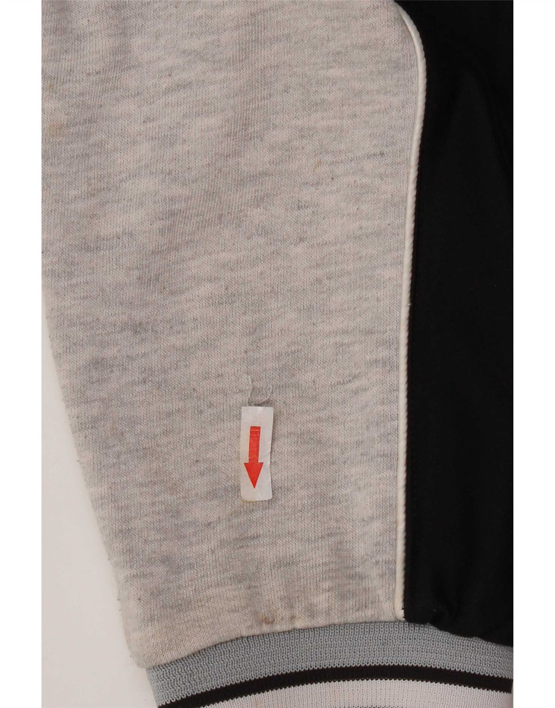 Champion Mens Graphic Tracksuit Top Jacket Large Black Colourblock
