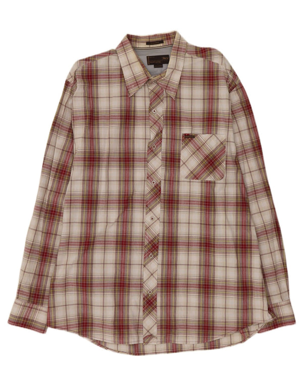 MARLBORO CLASSICS Mens Regular Fit Shirt 3XL Multicoloured Check Cotton