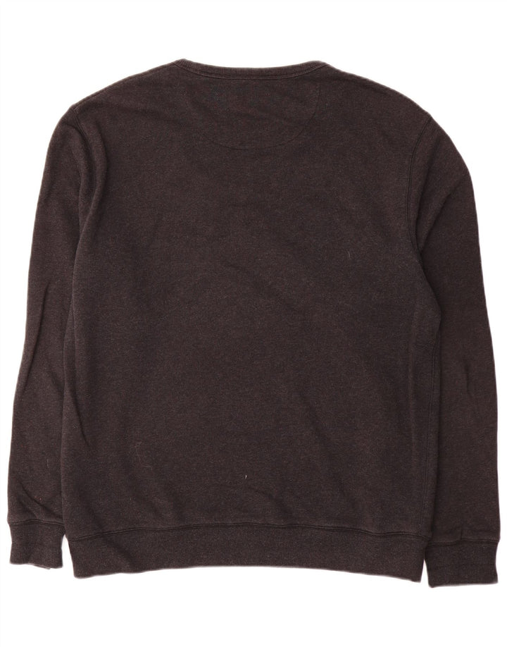 Farah Mens Sweatshirt Jumper XL Grey Cotton