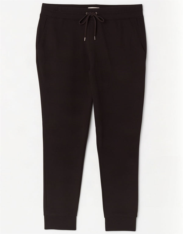 Marks & Spencer Mens Tracksuit Trousers Joggers XL Black Cotton
