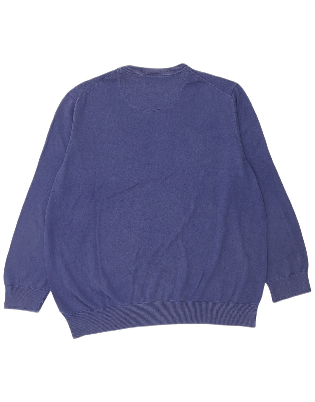 Timberland Mens Crew Neck Jumper Sweater 3XL Blue Cotton