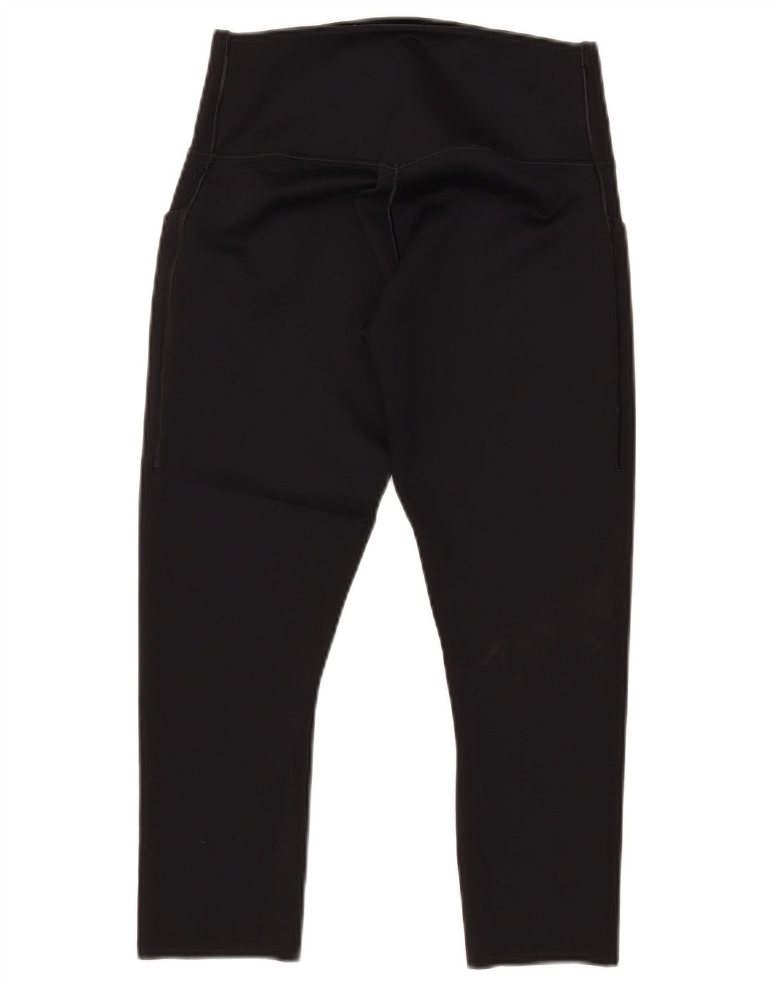NIKE Womens Dri Fit Capri Leggings UK 12 Medium  Black