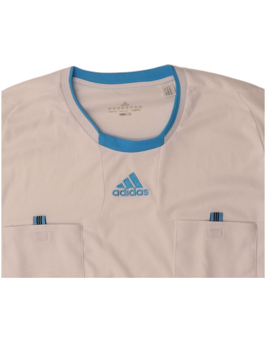 ADIDAS Mens Climacool Top Long Sleeve XL White Colourblock Polyester