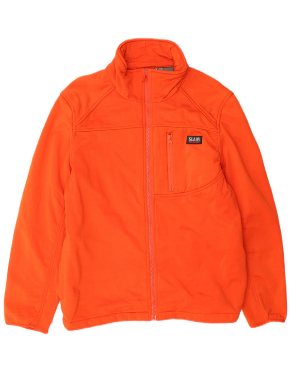Slam Mens Liner Windbreaker Jacket UK 36 Small Orange Polyester