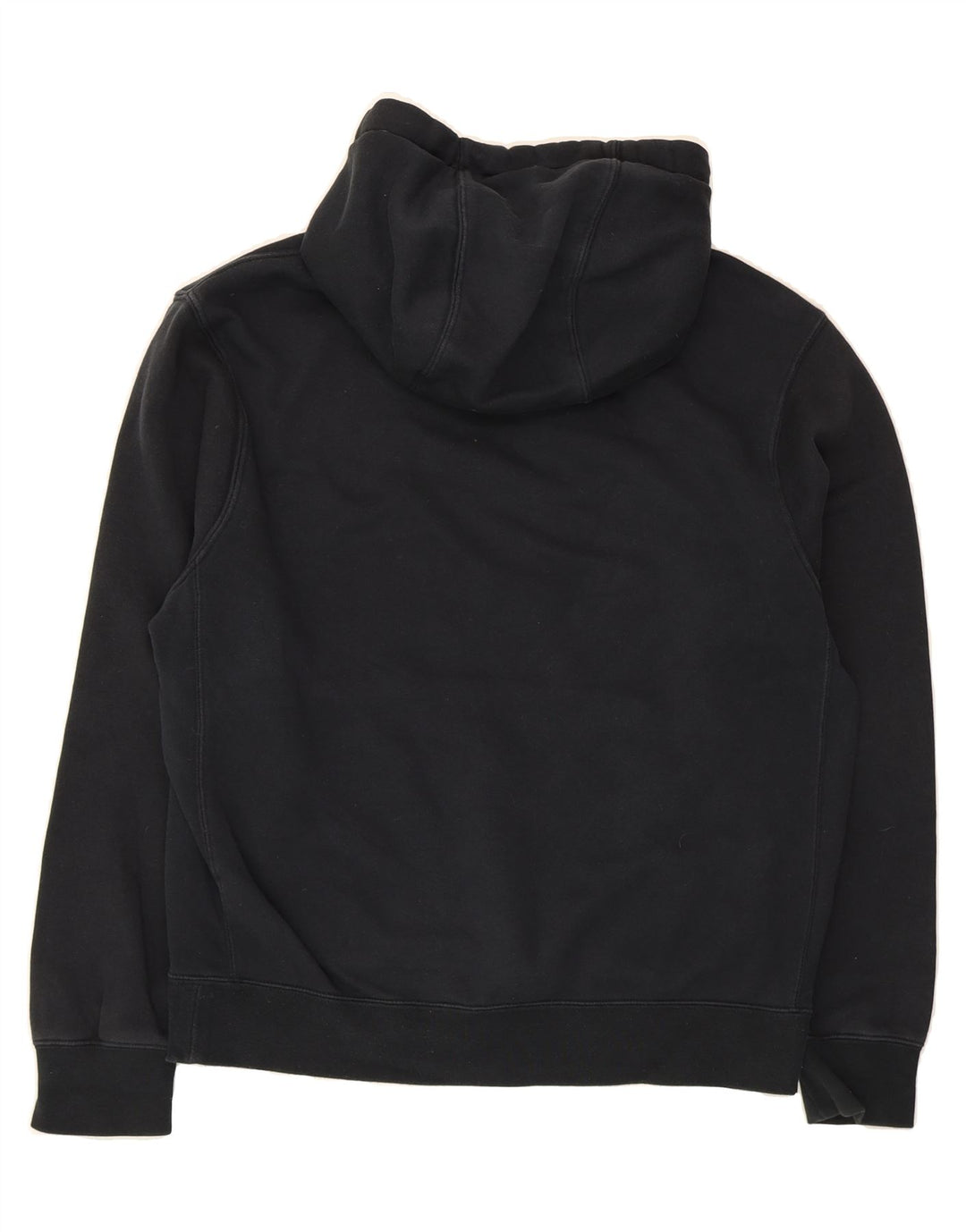 NIKE Mens Graphic Hoodie Jumper Medium Black Cotton Vintage Nike and Second-Hand Nike from Messina Hembry 