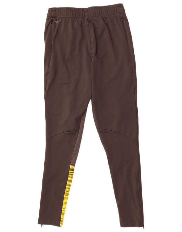 Puma Womens BVB Dortmund Tracksuit Trousers UK 10 Small Grey Colourblock