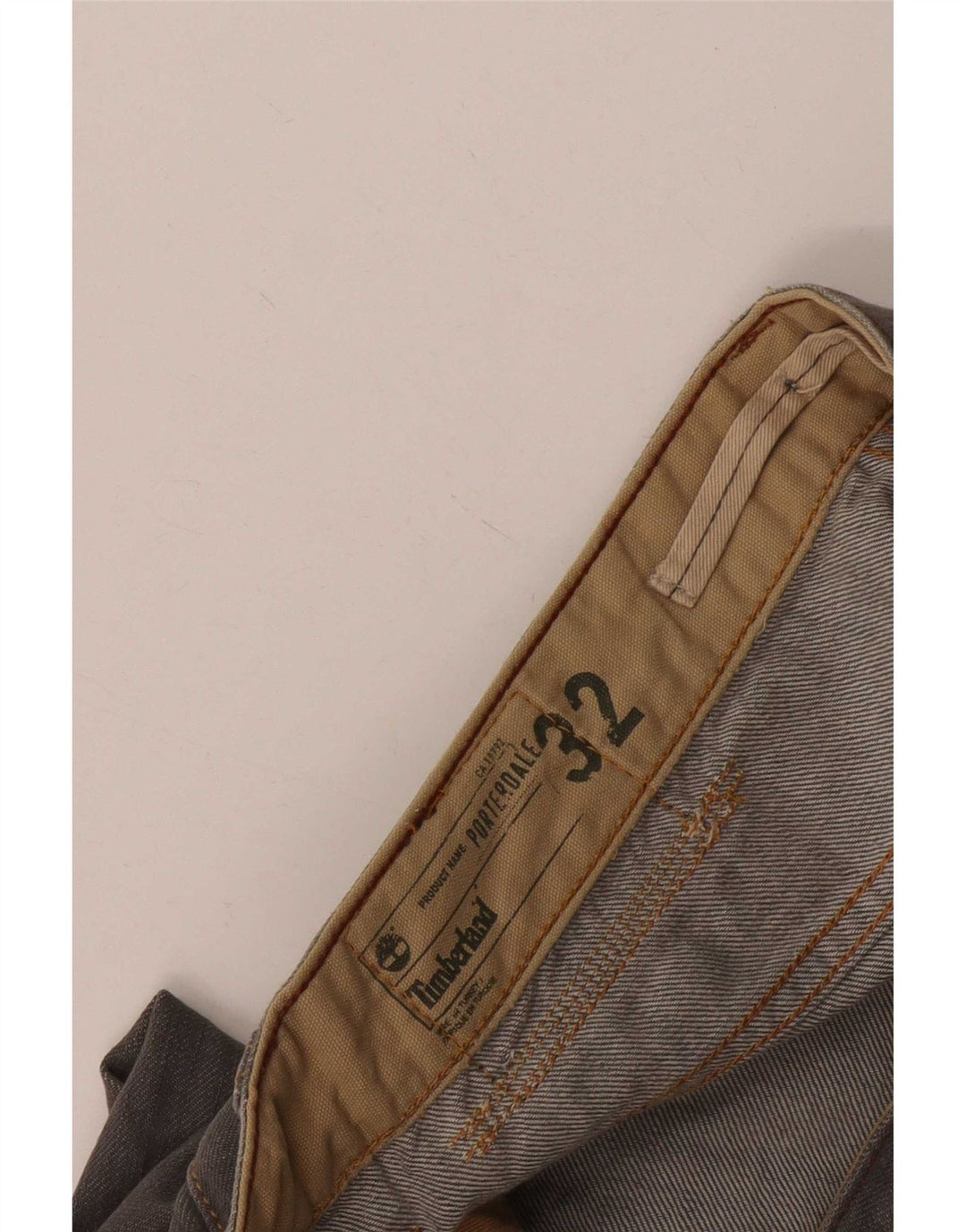 Timberland Mens Straight Jeans W32 L31 Grey