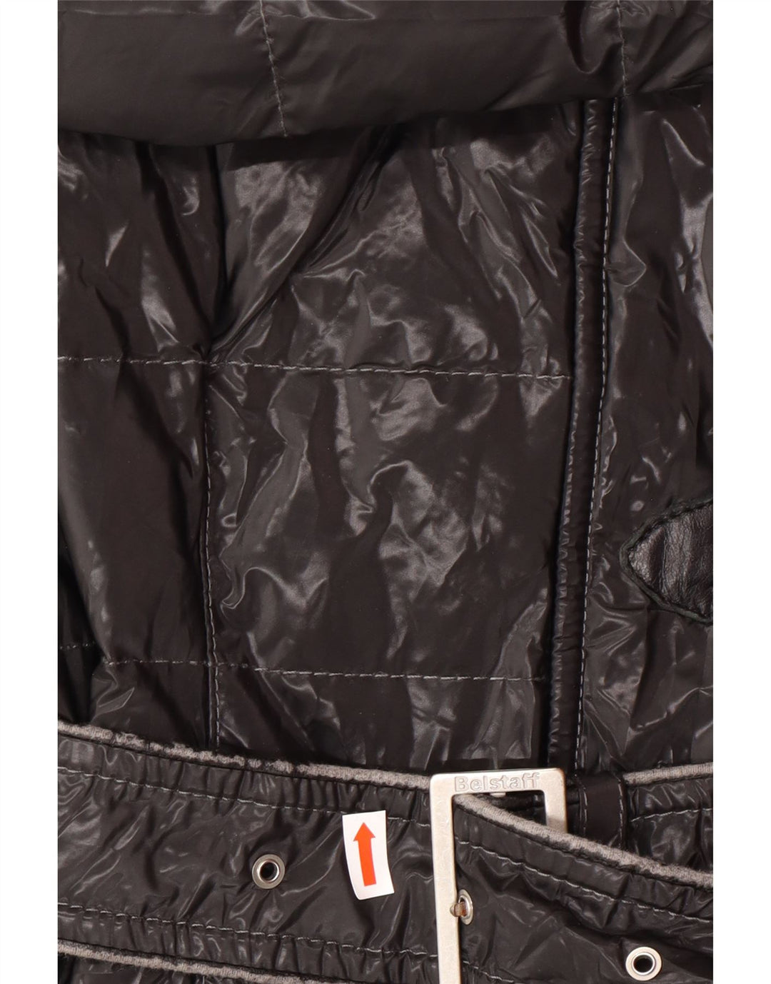 BELSTAFF Womens Padded Coat IT 42 Medium Black Polyamide Classic
