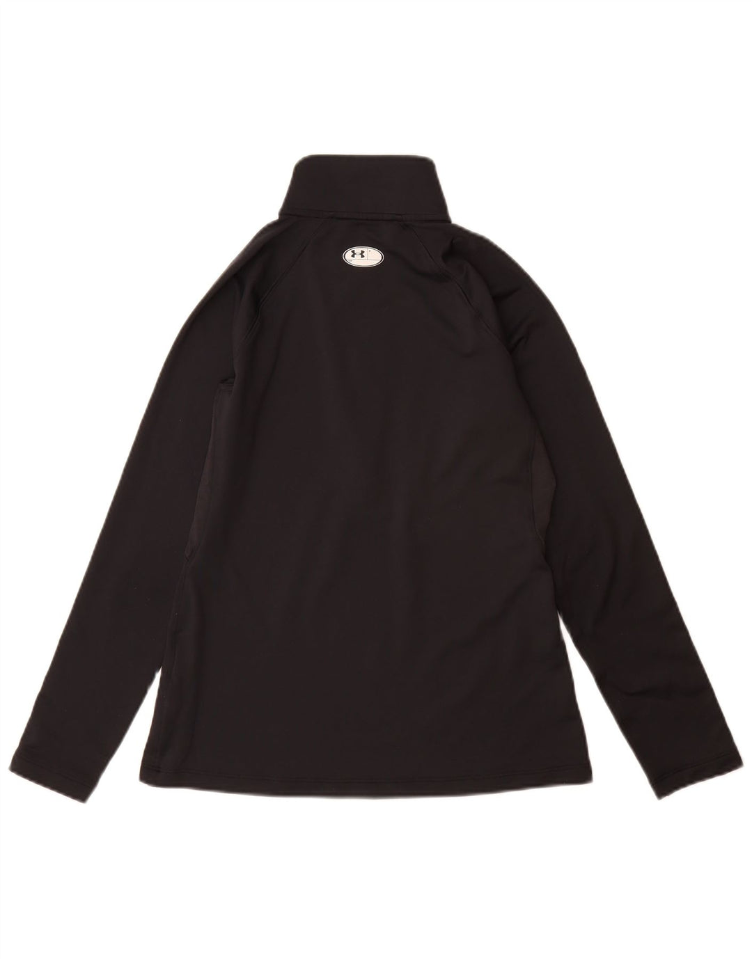 Under Armour Womens Cold Gear Pullover Tracksuit Top UK 10 Small Black