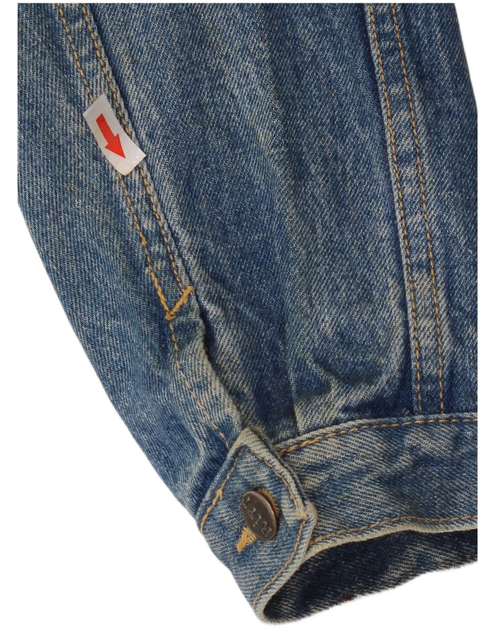 Ritt Mens Denim Jacket UK 40 Large Blue Cotton
