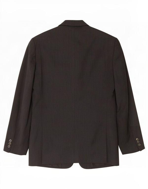 Dolce & Gabbana Mens Ittierre 3 Button Blazer Jacket IT 50 Large Grey Wool