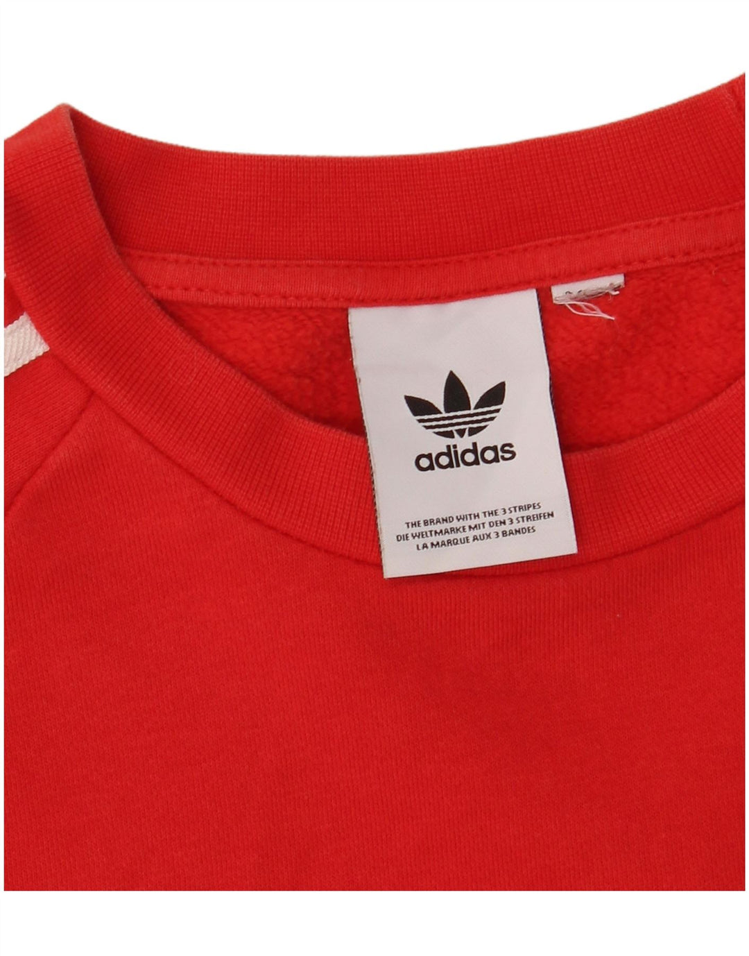 ADIDAS Mens Sweatshirt Jumper Medium Red