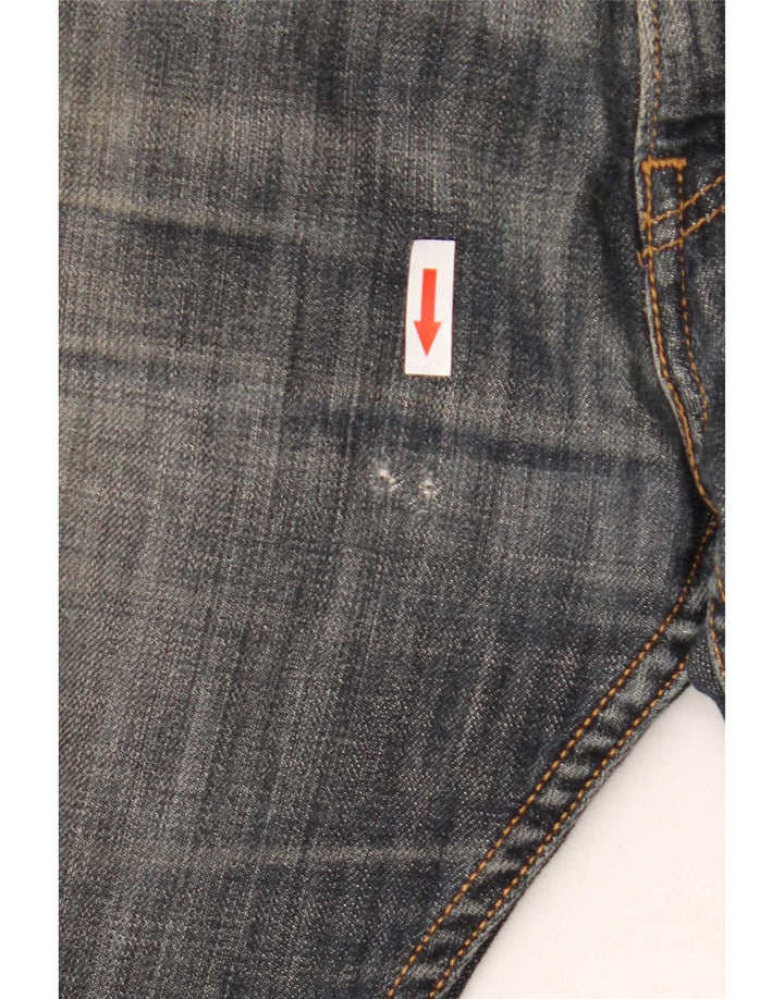 Levi's Mens 505 Straight Jeans W36 L30 Blue Cotton