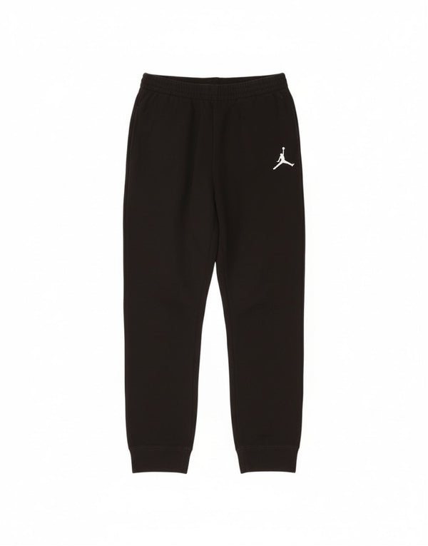 Jordan Boys Tracksuit Trousers Joggers 13-14 Years XL Black Cotton