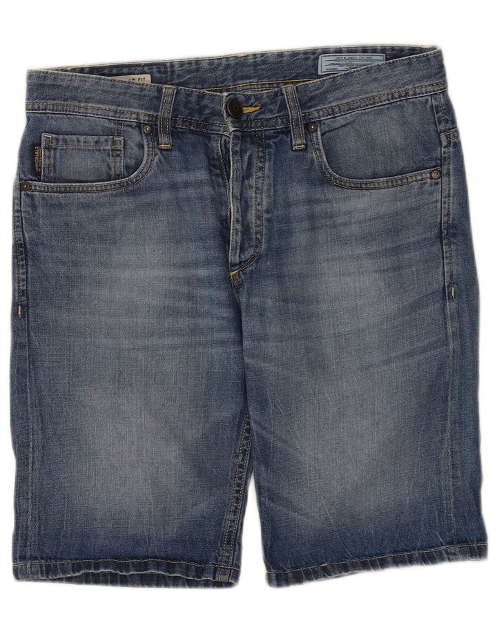 Mens Regular Fit Denim Shorts W32 Medium