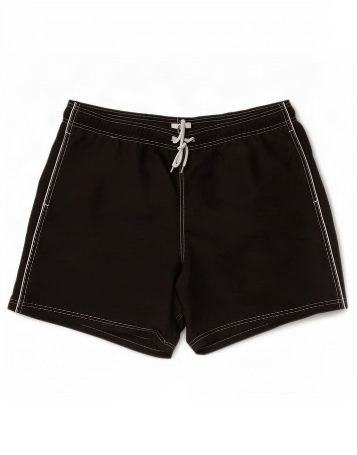 Marks & Spencer Mens Swimming Shorts 2XL Black Polyester