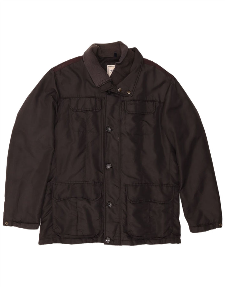 Geox Mens Respira Padded Jacket UK 44 2XL Black Polyamide