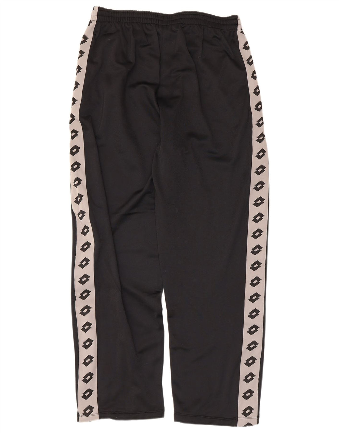 Lotto Mens Graphic Tracksuit Trousers Large  Black Colourblock