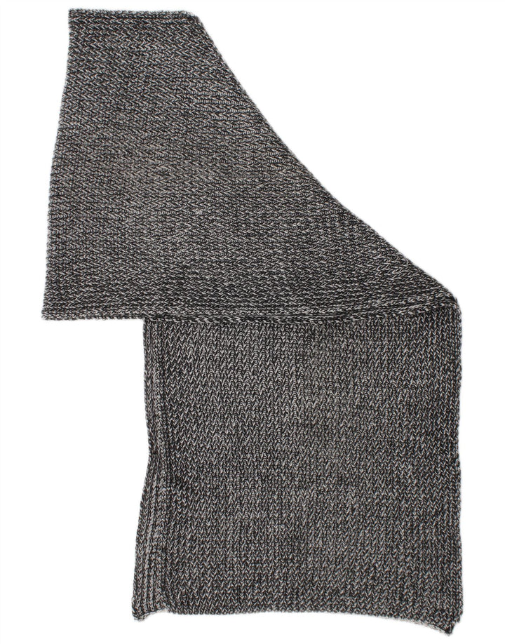 Liu Jo Mens Knit Rectangle Scarf One Size Grey Flecked Classic