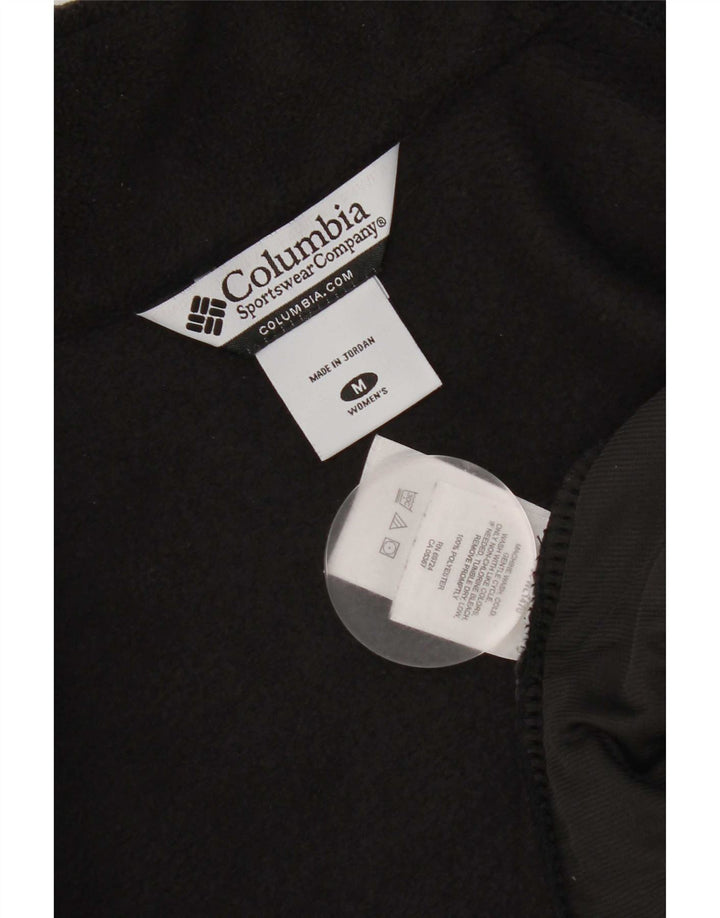 Columbia Womens Fleece Gilet UK 12 Medium Black Polyester