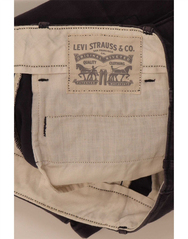 Levi's Mens Cargo Shorts W32 Medium Navy Blue Cotton