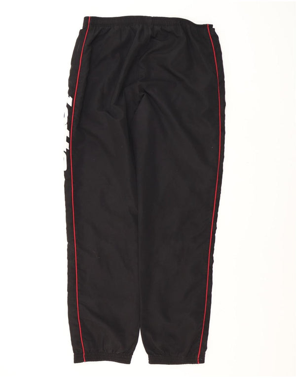 Lotto Mens Graphic Tracksuit Trousers Joggers XL  Black Striped Polyester