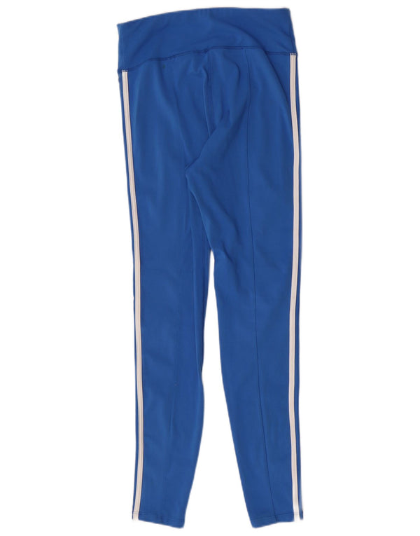 Jack Wills Womens Active High Waist Leggings UK 12 Medium Blue Sports
